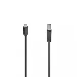 Kabel USB-C till USB-B 480 Mbps 1,5m Svart