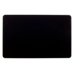 Plastkort i mat finish med hvid kerne