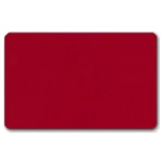Plastkort r&ouml;d blank 0,76 mm