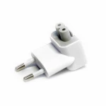Hvidt Apple 220v laddares stik som kan sidde direkte i væggen