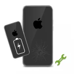 iPhone Pro 11 Sk&auml;rm- och batteribyte