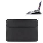 DEVIA tunt sleeve med stöd för MacBook Air/Pro 13–14 tum (svart)
