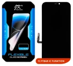 iPhone 12/12 Pro - Mjuk OLED LCD Sk&auml;rm - Svart