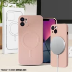 iPhone 11 - Magsafe silikonfodral - power pink
