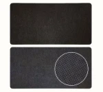 Polyesterfilt skrivbordsunderl&auml;gg stort gaming-musmatta 90 &times; 45 cm &ndash; svart