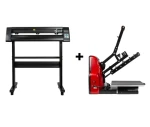 Startpaket med halvautomatisk värmepress och Redsail skärplotter 70 cm