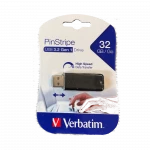 32GB USB 3.2 - Verbatim PinStripe USB Drive