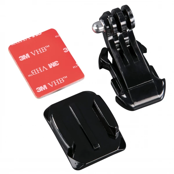 Billigt HAMA GoPro Hjälmfäste Front - Säker och Pålitlig Fäste för Din Actionkamera HAMA GoPro Hjelm Beslag Front