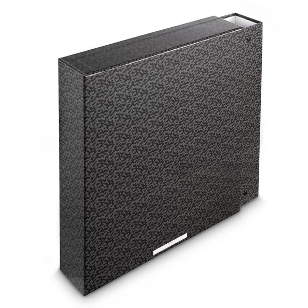 Billigt Ringbind 4-D Ringmekanisme Svart/Grå - Praktisk förvaring för fotografier och dokument Pärm 4-D Ringmekanism Svart/Grå