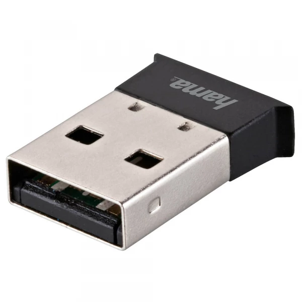 Billig HAMA Bluetooth USB-adapter Version 5.0 Class 2 – Trådlös dataöverföring med AES-kryptering Bluetooth USB-adapter Version 5.0 Class 2
