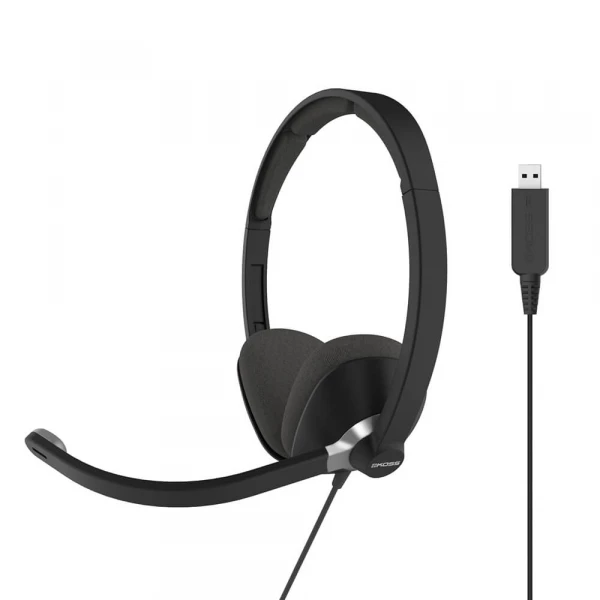 Billiga Headset CS300 On-Ear USB - Svart | Köp KOSS komfort och ljudkvalitet KOSS Headset CS300 On-Ear