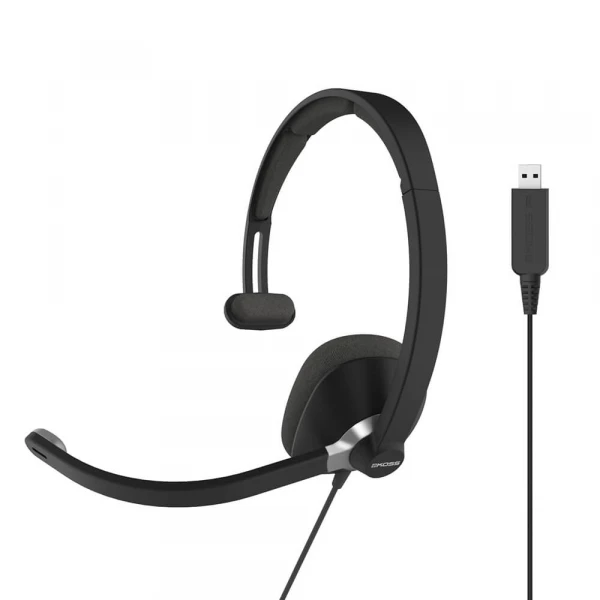 Billigt Headset CS295 Mono USB med brusreducerande mikrofon - Svart Headset CS295 Mono On-Ear Mic USB Svart