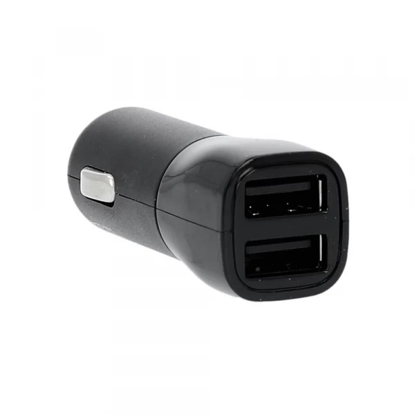 Billig GEAR Laddare 12/24V 2xUSB-A 3,4A – Snabb och Miljövänlig Laddning till Bilen Laddare 12/24V 2xUSB-A 3,4A Svart