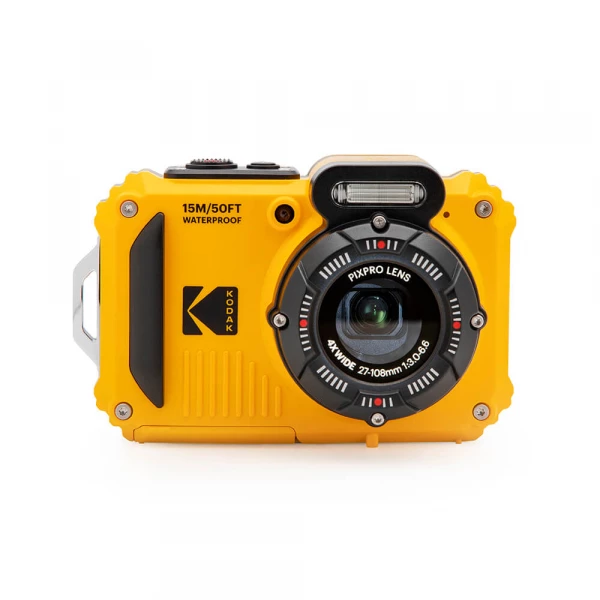Billig KODAK Pixpro WPZ2 - Robust och Vattentät Digitalkamera Digitalkamera Pixpro WPZ2 5x WP 16MP Wifi Gul
