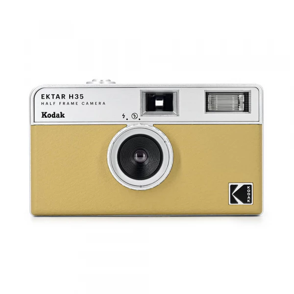 Billig Kamera Ektar H35 Sand - Retro Stil & Halvformat Fördel Analog Kamera Ektar H35 Sand