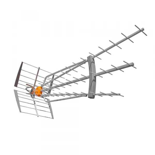 Billig Antenn DAT Boss LR UHF K21-48 LTE700 - Optimal Långdistans TV-antenn Antenn DAT Boss LR UHF K21-48 LTE700