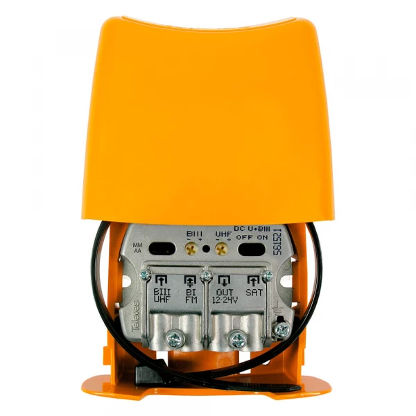 Billig Nanokom Mastförstärkare VHF/UHF+FM+SAT K21-48 LTE700 - Effektiv Signalförstärkning och Skydd mot LTE-störningar Nanokom Mastförstärkare VHF/UHF+FM+SAT K21-48 LTE700