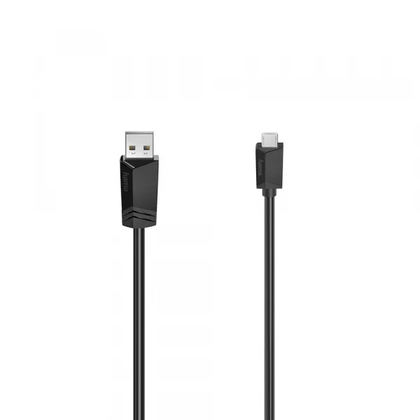 Kabel Micro-USB 2.0 480 Mbit/s 1,5m Svart