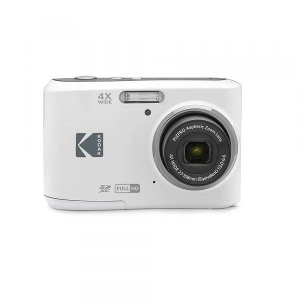 Billig KODAK Pixpro FZ45 Digital Kamera - Kompakt och Användarvänlig Digitalkamera Pixpro FZ45 CMOS 4x 16MP Vit