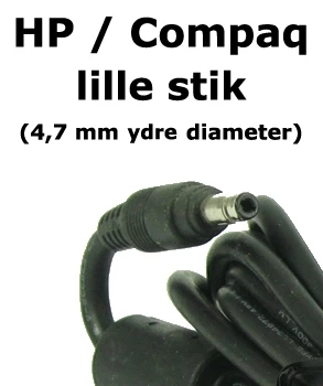 HP Compaq 90W 19V 4.74A laddare med 4.8mm x 1.8mm Lille stik - Kompatibel