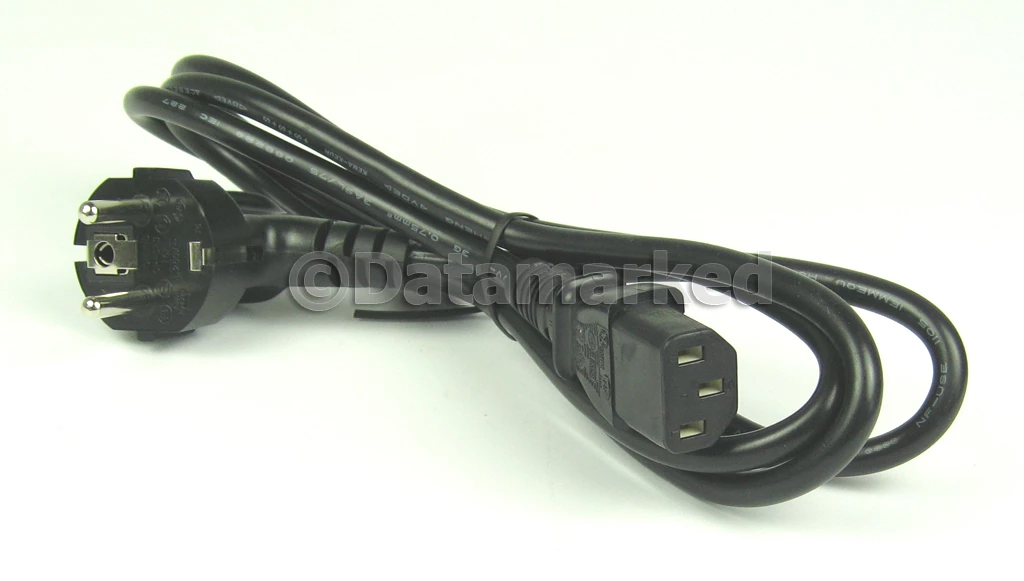 Billigt 3-stifts "Apparatkontakt" 220V strömkabel - 100 cm längd 3-pin "Apparat-stick" 220v strømkabel - 150cm Længde