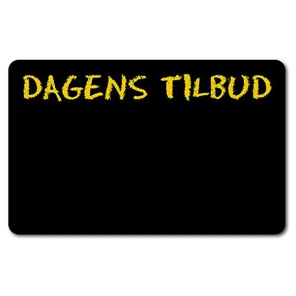 Sort kort &ndash; dagens erbjudande 0,76 mm