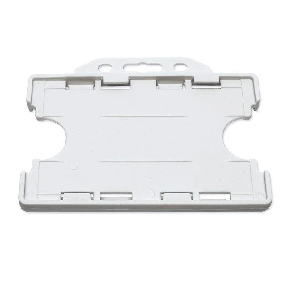 B&auml;rfodral i vit plast f&ouml;r 2 kort