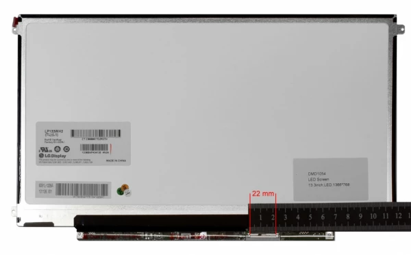 Billig 13.3" WXGA HD LED Glansig Skärmpanel - Köp i Danmark 13.3" WXGA HD (1366 x 768) Wide Crystal clear LED Display