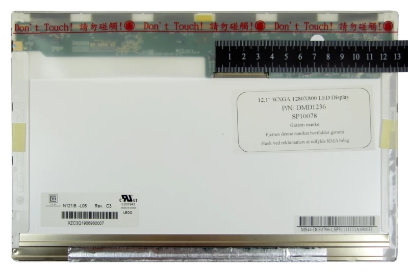 12,1" WXGA LED Laptopdisplay - Högkvalitativ Skärm Panel CMO N121IB-L06 Original LED GLOSSY WXGA 1280X800 - 12,1" skärm