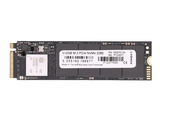 Billig 512GB NVMe 2-Power SSD M.2 2280 - Snabb och Pålitlig Lagringsmedia för Bärbara Datorer 512GB NVMe 2-Power SSD M.2 2280