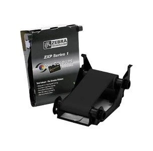 Svart f&auml;rgband f&ouml;r Zebra ZXP1