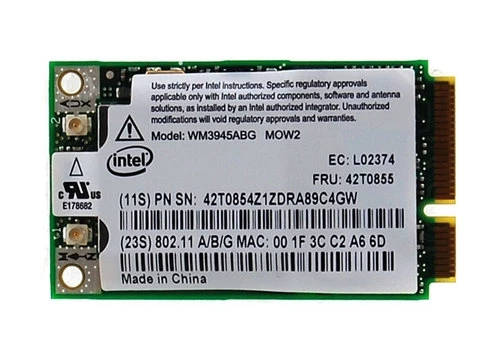 IBM T61 T61P R61 X61 internt 802.11 A/B/G WIFI Trådlöst Nätkort