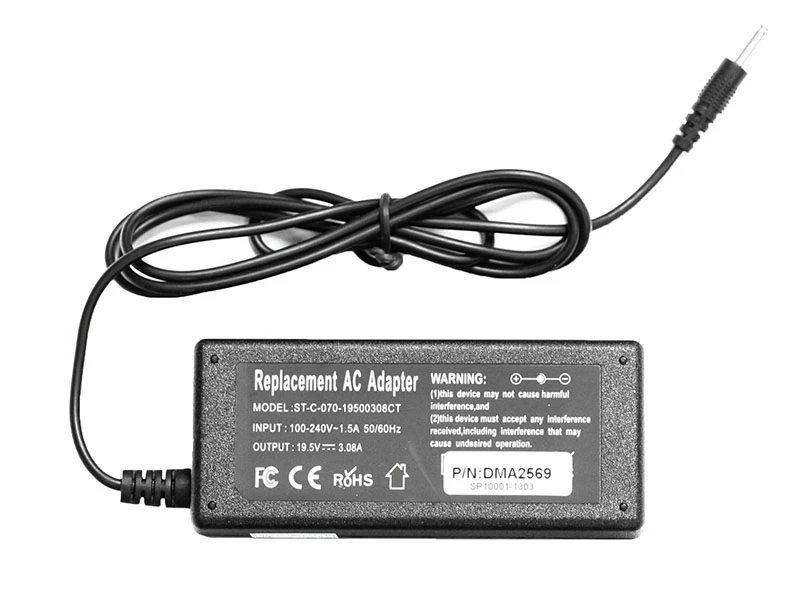 Billig Asus 60W 19.5V 3.08A strömförsörjning - Snabb leverans, prisgaranti Asus 60W 19.5V 3.08A strømforsyning - Kompatibel