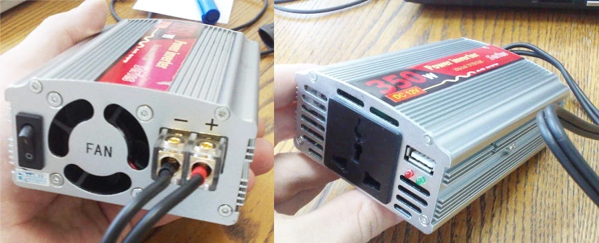 Billig 350W Universell Billaddare 12v-220v | Snabb Leverans och Hög Kvalitet 350W 12v-220v Universal Bil lader