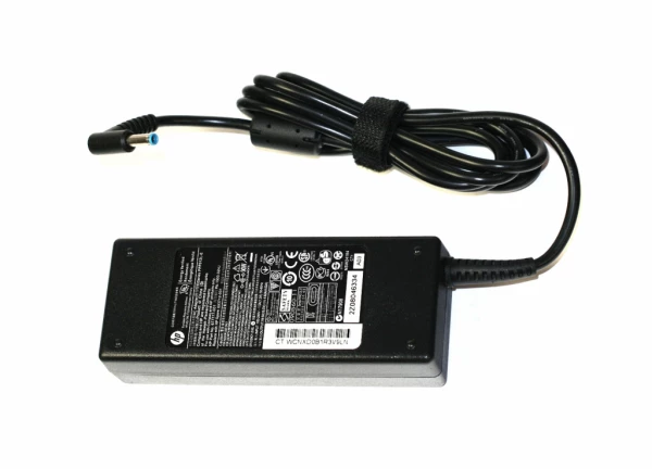 HP 120W 19.5v 6.15A laddare med 4.5mm x 3.0mm Blue headband needle stik - Original