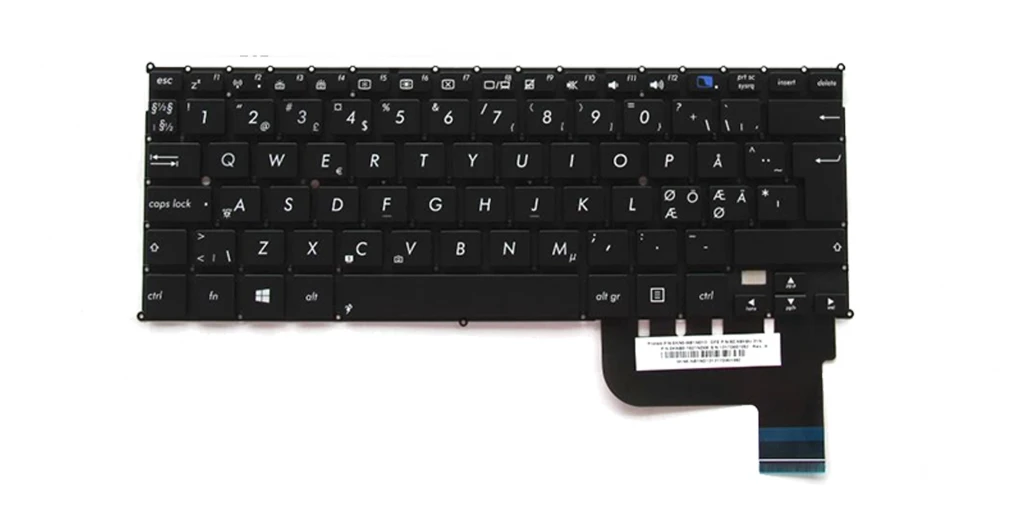 Kampagne vare, Asus Nordic Keyboard (DK, SE, NO)
