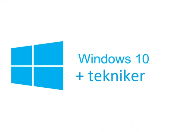 Windows 10 Home upgr. Licens + tekniker-Denna licens kan endast användas för att uppgradera eller förnya din befintliga licens