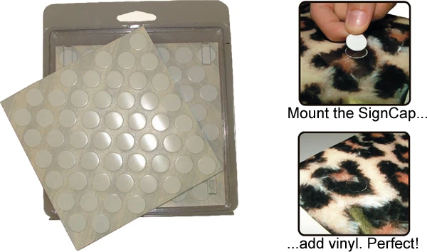 Super SignCaps Skruvhattr 104 stk