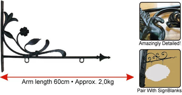 klassisk hängande blomma