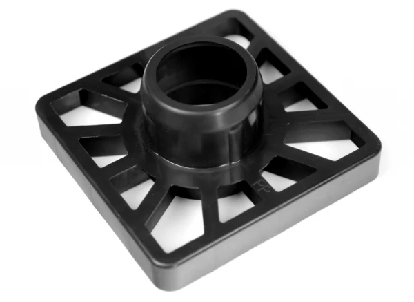 Plastfolieh&aring;llare Golvvagn 10 st Svart