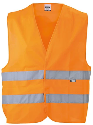 JAMES & NICHOLSON SAFETY VEST ADULTS JAMES & NICHOLSON SAFETY VEST ADULTS