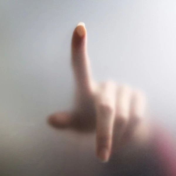 Glasdekorationsfilm - RFD5 - Sandblästrad/etsad glas-look - Ljusgrå/Silver