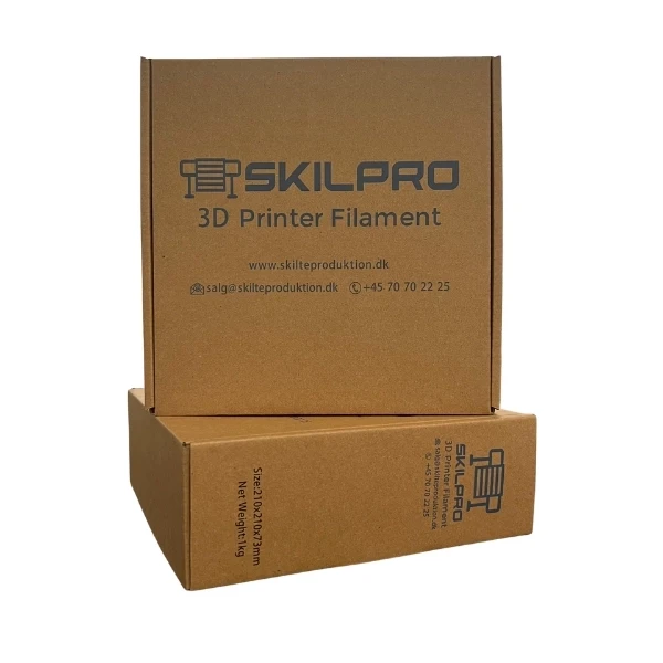Billigt SKILPRO - Silk PLA Filament - Vit - 1kg SKILPRO - Silk PLA Filament - Vit - 1kg