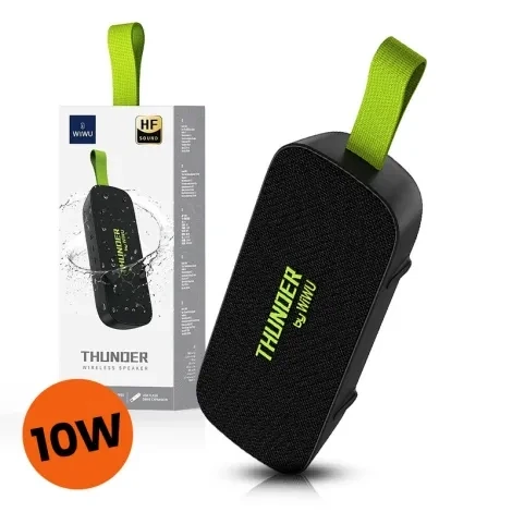 Billig WiWu Thunder H2 - Trådlös Högtalare med Kraftfull Ljud och Bluetooth 5.0 WiWu - Trådlös högtalare Thunder H2