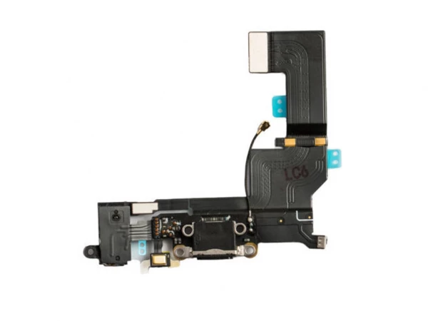 iPhone SE Laddare Flex - Svart - Högkvalitativ Kabel för Snabb Leverans Apple iPhone SE Oplader Flex Kabel