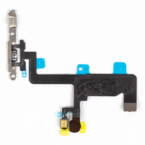 Billig Power flex-kabel LED & mikrofonfäste för iPhone 6 - Köp iPhone reservdelar online Power flex cable flash LED & microphone med bracket til iPhone 6