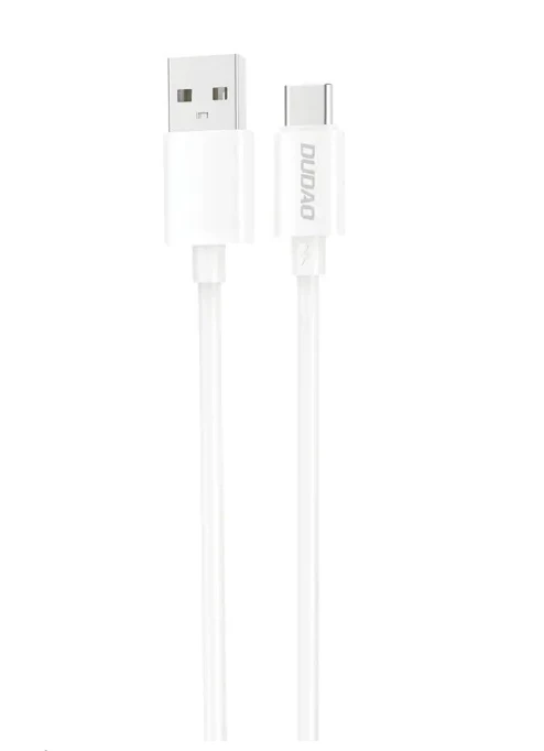 DUDAO USB-C till USB-A-kabel &ndash; 1 meter &ndash; vit