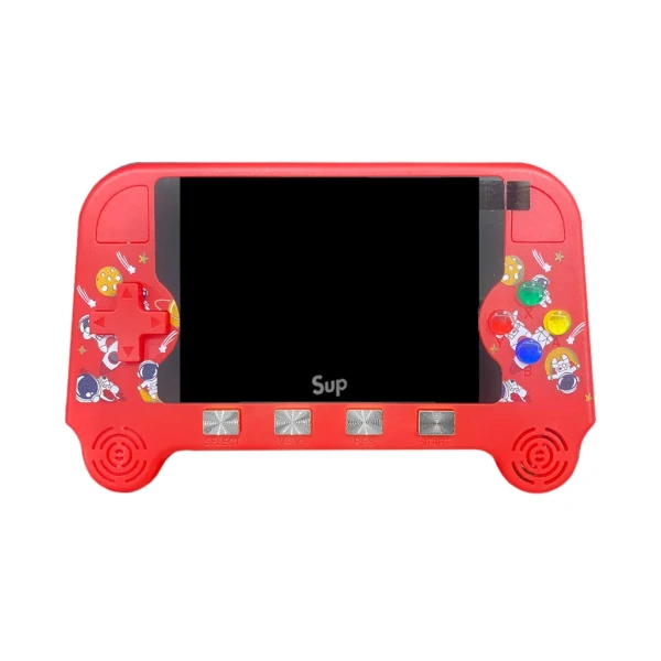 F3 Classic Games Retro Mini-konsol – Röd Retro mini-konsol F3 Classic Games – Röd