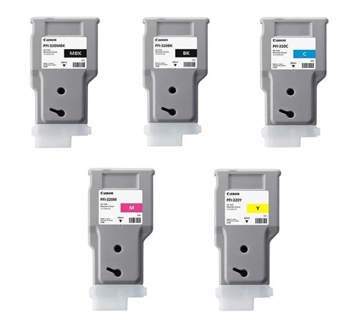 Canon TM-350 - 300 ml Bl&auml;ckset - 5 f&auml;rger