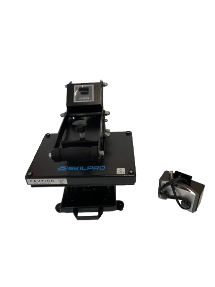 Billiga multifunktionella värmepressar 23x33cm med keps - Effektiv maskin för textiltryck Multi funktions varmepresser med 23x33cm plade + kasket